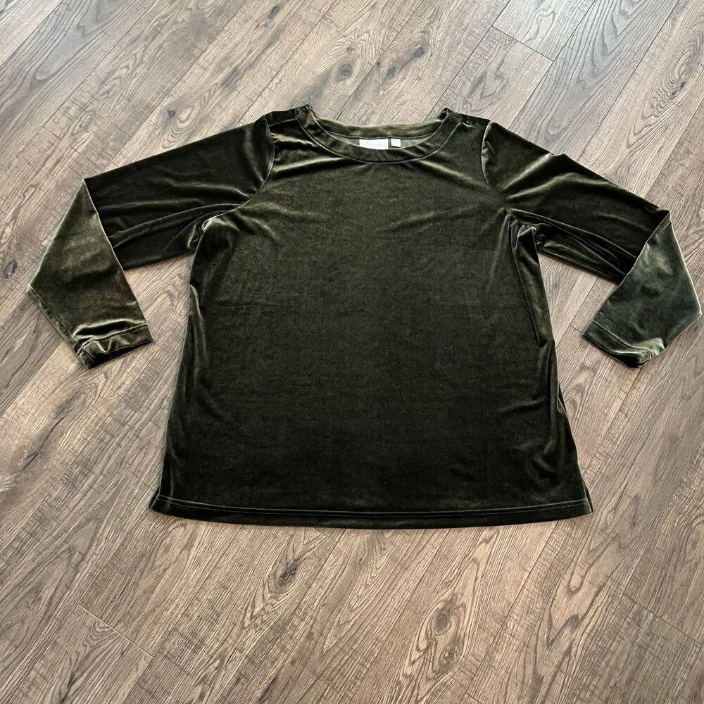 Belle Kim Gravel Top XL‎ Velvet